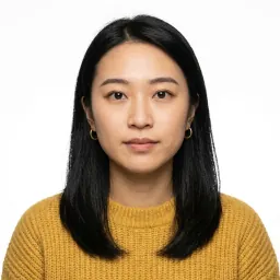 Sample passport photo prepared to the listed dimensions
